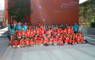 Visita Campamento Bilingüe de Villamayor