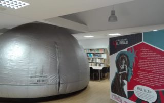 Fulldome en Santa María del Páramo