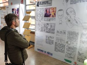 Exposición Contando en Viñetas Paco Roca
