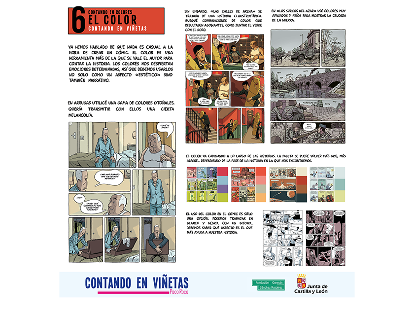 Contando en Viñetas - Exposición Paco Roca