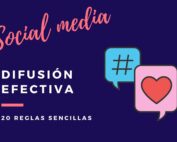 Difusión en redes sociales