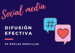 Difusión en redes sociales