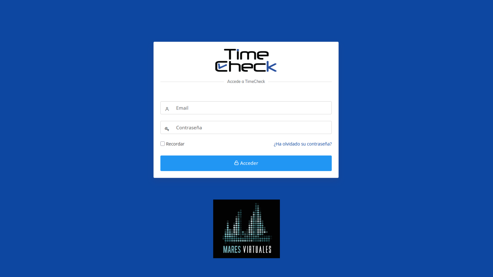 TimeCheck: Software de registro horario