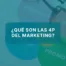 ¿Qué son las 4 P del marketing?