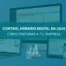 Control horario digital: TimeCheck