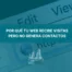 Por que tu web recibe visitas pero no genera contactos