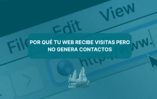 por que tu web recibe visitas pero no genera contactos